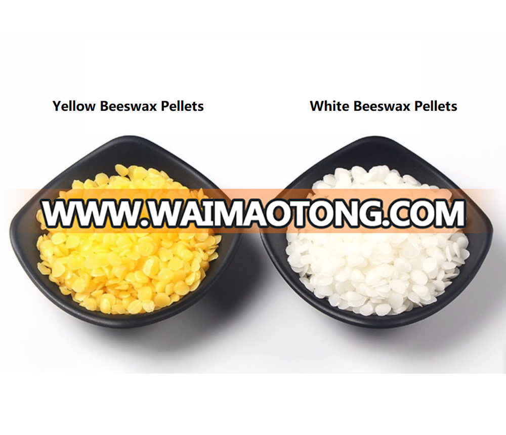 Refined Beeswax Yellow and White Pellets 100% natural, Cosmetic Grade, Triple Filtered